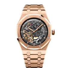 Audemars Piguet Skeleton Royal Oak 1:1 Super Clone Watch India|Swiss ETA 3132 Movement|Ref.15407OR.OO.1220OR.01