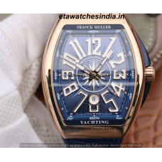 Franck Muller V45 Rose Gold Vanguard Yachting 1:1 Super Clone Watch India COD