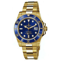 Rolex 126618LB Submariner Date Yellow Gold 1:1 Super Clone Watch Blue Dial Mumbai 