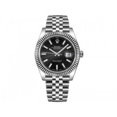 Rolex Datejust Black Dial Swiss Super Clone Watch