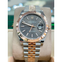 Rolex Datejust 41 Fluted Motif Grey Dial Super Clone Watch | 1:1 Swiss ETA 3235 Movement|Ref.M126331-0020