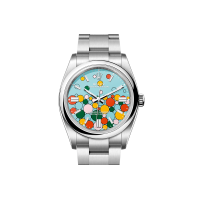 Rolex Celebration Dial Oyster Perpetual 1:1 Super Clone Watch| Swiss ETA 3230 Movement| Ref.M126000-0009