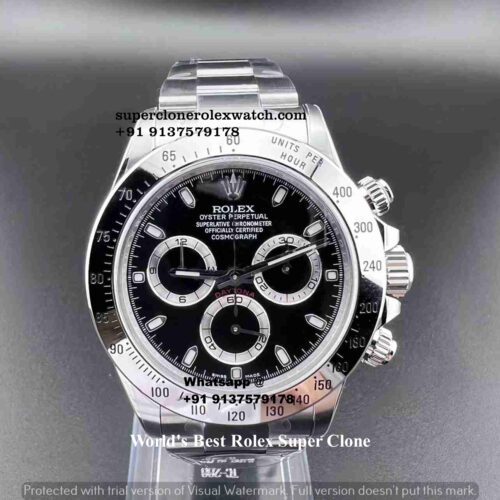 Rolex Daytona “Reverse Panda” Cosmograph Super Clone | Swiss ETA 4130 | Ref. 116500LN | COD