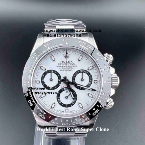 Rolex Daytona “Panda” Super Clone Watch | Swiss ETA 4130 | Ref. 116500LN | COD