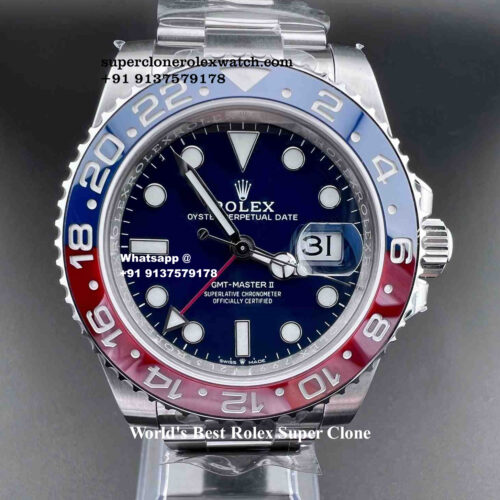 Rolex Coke Super Clone Watch | GMT Master II 3285 Movement | 1:1 Accurate | COD