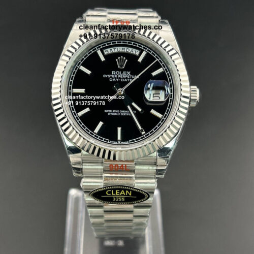 Rolex Day Date Super Clone Watch Gurgaon | 904L Stainless Steel | COD