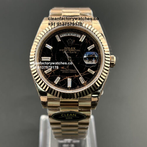 Rolex Day Date Eisenkiesel Dial Super Clone Watch | #1 Swiss Replica In The World