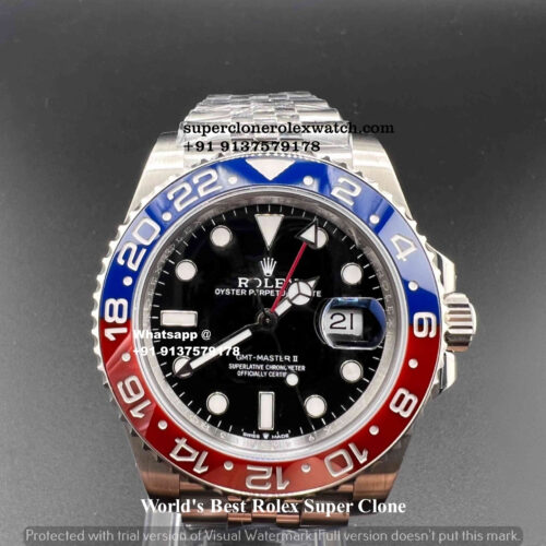 Rolex “Pepsi” Super Clone Watch | 1:1 Swiss ETA 3285 Movement | COD | Ref. 126710BLRO