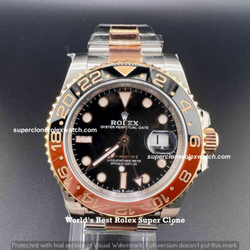 Rolex “Root Beer” Super Clone Two Tone Watch | Swiss ETA 3285 | COD