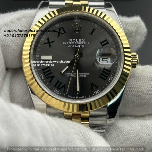 Rolex Wimbledon Jubilee Two Tone Super Clone Watch | Swiss Clone 3235 | COD
