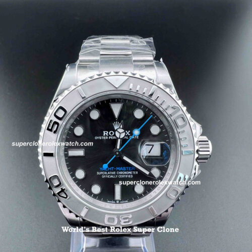 Rolex Yacht Master Rhodium Super Clone Watch, Rolesium | Swiss ETA 3235 | COD