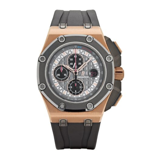 Audemars Piguet Royal Oak Offshore 'Michael Schumacher' Ref. 26568OM 1:1 Super Clone Watch | Grey "Méga Tapisserie" Dial