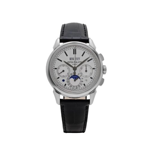 Patek Philippe Grand Complications 5270G-001 Perpetual Calendar Chronograph White Gold 1:1 Super Clone Watch