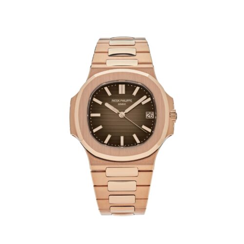 Patek Philippe Nautilus 5711/1R-001 Rose Gold Brown Dial 1:1 Super Clone Watch