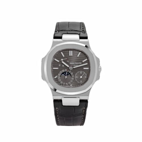 Patek Philippe Nautilus 5712G-001 White Gold Grey Dial Moon Phases 1:1 Super Clone Watch