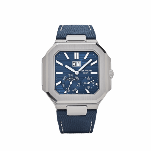 Patek Philippe Cubitus 5822P-001 Platinum Blue Dial Moon Phase 1:1 Super Clone Watch