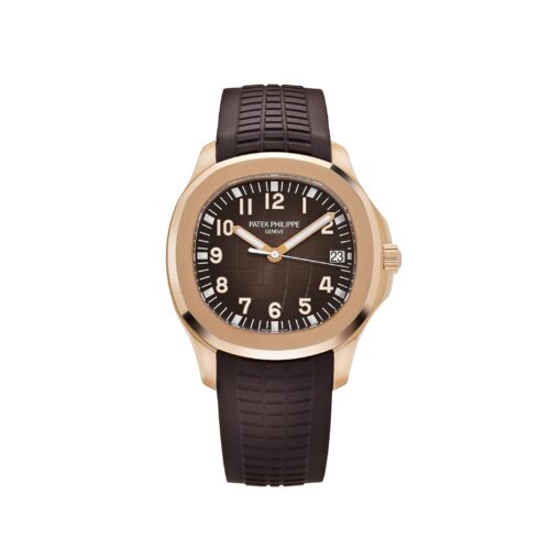 Patek Philippe Aquanaut 5167R-001 Rose Gold Brown Dial 1:1 Super Clone Watch