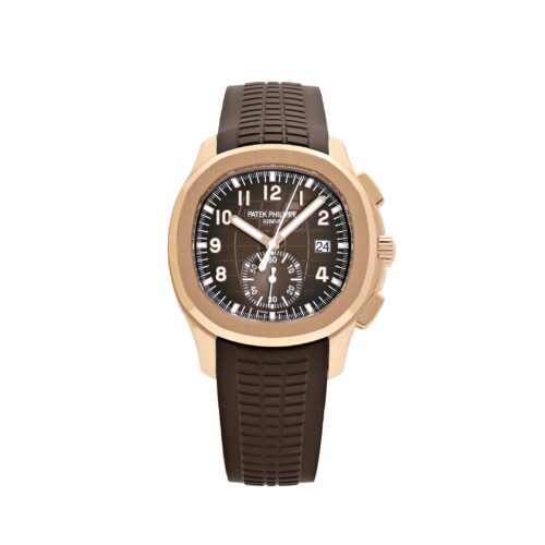 Patek Philippe Aquanaut 5968R-001 Chronograph Rose Gold Brown Dial 1:1 Super Clone Watch