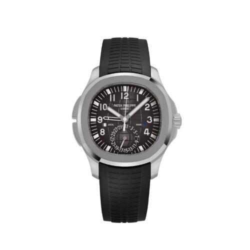 Patek Philippe Aquanaut 5164A-001 'Travel Time' Stainless Steel Black Dial 1:1 Super Clone Watch