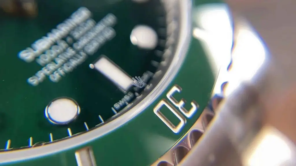 Laser Etched Rolex Logo on Super Clone